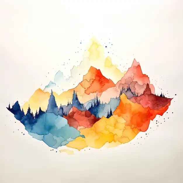 chaine-montagnes-coloree-montagne-arbres_1095710-80240-3187202146